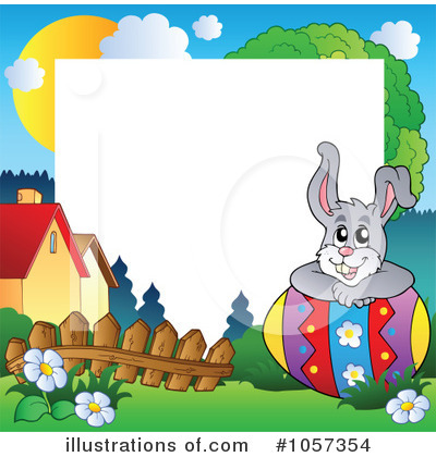 Royalty-Free (RF) Easter Clipart Illustration by visekart - Stock Sample #1057354