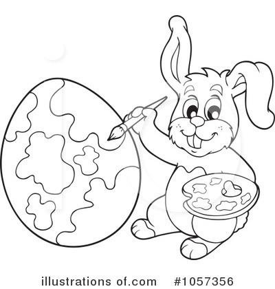 Royalty-Free (RF) Easter Clipart Illustration by visekart - Stock Sample #1057356