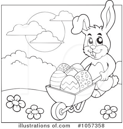 Royalty-Free (RF) Easter Clipart Illustration by visekart - Stock Sample #1057358