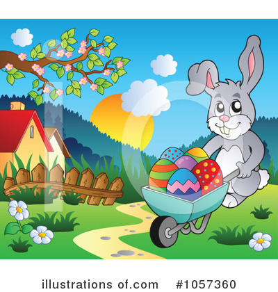 Royalty-Free (RF) Easter Clipart Illustration by visekart - Stock Sample #1057360