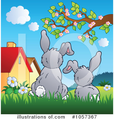 Royalty-Free (RF) Easter Clipart Illustration by visekart - Stock Sample #1057367