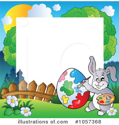 Royalty-Free (RF) Easter Clipart Illustration by visekart - Stock Sample #1057368