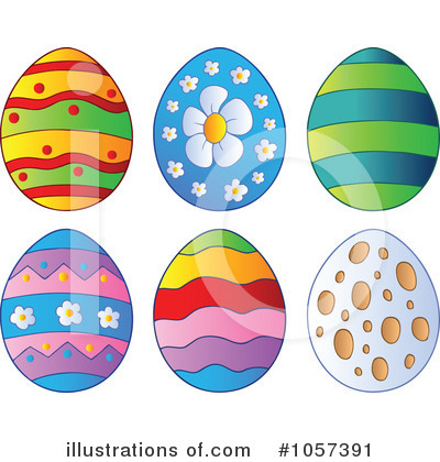 Royalty-Free (RF) Easter Clipart Illustration by visekart - Stock Sample #1057391
