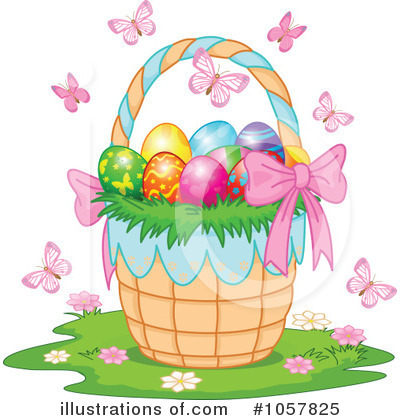 Royalty-Free (RF) Easter Clipart Illustration by Pushkin - Stock Sample #1057825