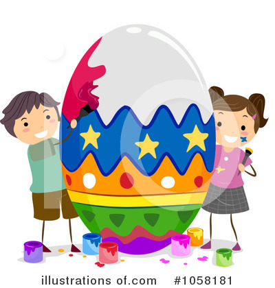 Royalty-Free (RF) Easter Clipart Illustration by BNP Design Studio - Stock Sample #1058181