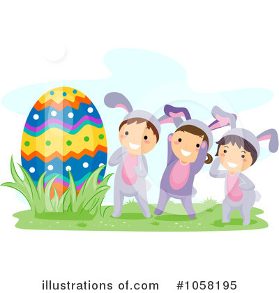 Royalty-Free (RF) Easter Clipart Illustration by BNP Design Studio - Stock Sample #1058195