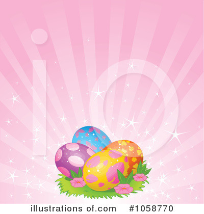 Royalty-Free (RF) Easter Clipart Illustration by Pushkin - Stock Sample #1058770