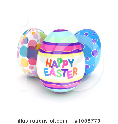 Royalty-Free (RF) Easter Clipart Illustration by BNP Design Studio - Stock Sample #1058779