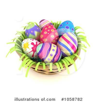 Royalty-Free (RF) Easter Clipart Illustration by BNP Design Studio - Stock Sample #1058782