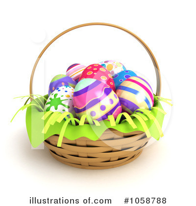 Royalty-Free (RF) Easter Clipart Illustration by BNP Design Studio - Stock Sample #1058788