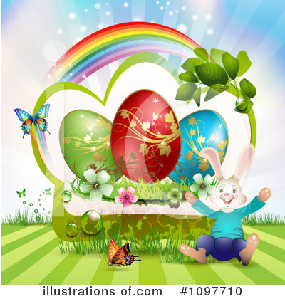 Royalty-Free (RF) Easter Clipart Illustration by merlinul - Stock Sample #1097710