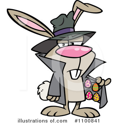 Rabbit Clipart #1100841 by toonaday