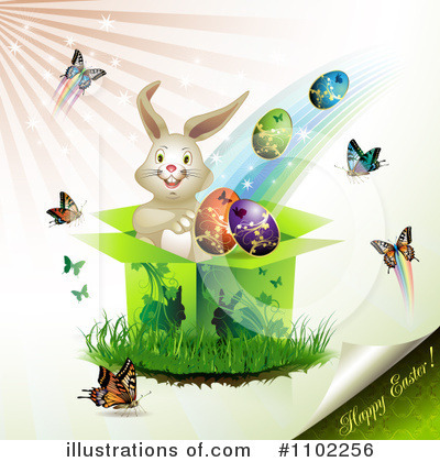 Royalty-Free (RF) Easter Clipart Illustration by merlinul - Stock Sample #1102256