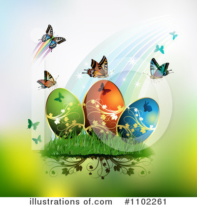 Royalty-Free (RF) Easter Clipart Illustration by merlinul - Stock Sample #1102261