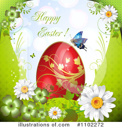 Royalty-Free (RF) Easter Clipart Illustration by merlinul - Stock Sample #1102272