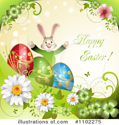 Royalty-Free (RF) Easter Clipart Illustration by merlinul - Stock Sample #1102275