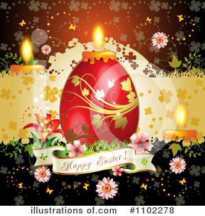 Royalty-Free (RF) Easter Clipart Illustration by merlinul - Stock Sample #1102278