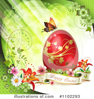 Royalty-Free (RF) Easter Clipart Illustration by merlinul - Stock Sample #1102293
