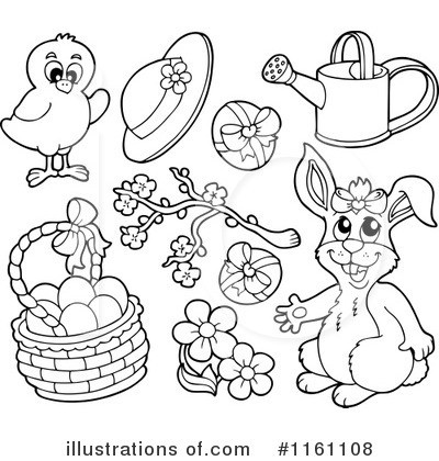 Royalty-Free (RF) Easter Clipart Illustration by visekart - Stock Sample #1161108