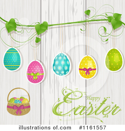 Easter Basket Clipart #1161557 by elaineitalia