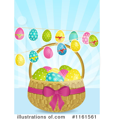Easter Basket Clipart #1161561 by elaineitalia