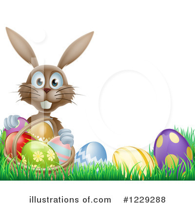 Easter Eggs Clipart #1229288 by AtStockIllustration