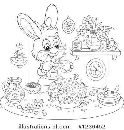 Royalty-Free (RF) Easter Clipart Illustration by Alex Bannykh - Stock Sample #1236452