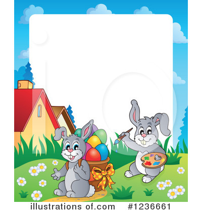 Royalty-Free (RF) Easter Clipart Illustration by visekart - Stock Sample #1236661