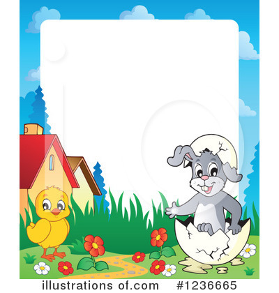 Royalty-Free (RF) Easter Clipart Illustration by visekart - Stock Sample #1236665