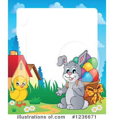 Royalty-Free (RF) Easter Clipart Illustration by visekart - Stock Sample #1236671