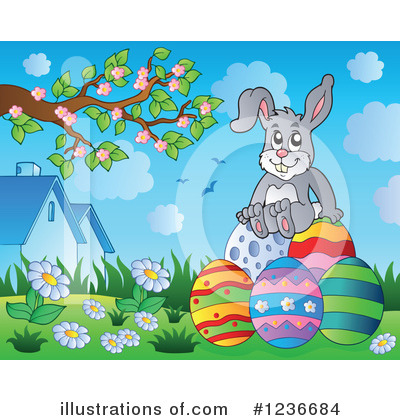 Royalty-Free (RF) Easter Clipart Illustration by visekart - Stock Sample #1236684