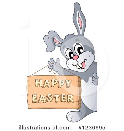Royalty-Free (RF) Easter Clipart Illustration by visekart - Stock Sample #1236695