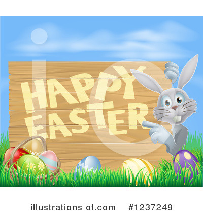 Royalty-Free (RF) Easter Clipart Illustration by AtStockIllustration - Stock Sample #1237249