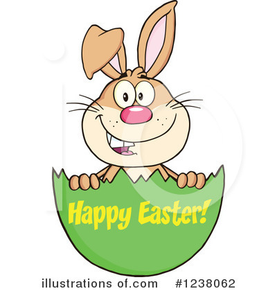 Royalty-Free (RF) Easter Clipart Illustration by Hit Toon - Stock Sample #1238062