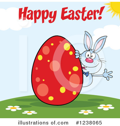 Royalty-Free (RF) Easter Clipart Illustration by Hit Toon - Stock Sample #1238065