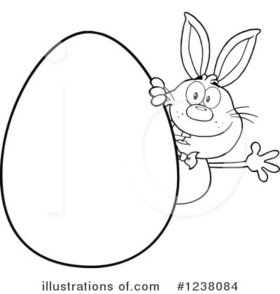 Royalty-Free (RF) Easter Clipart Illustration by Hit Toon - Stock Sample #1238084