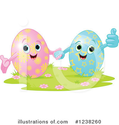 Royalty-Free (RF) Easter Clipart Illustration by Pushkin - Stock Sample #1238260