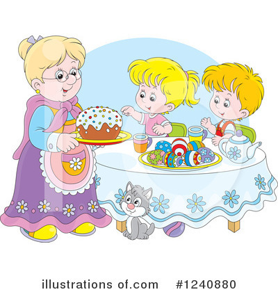 Royalty-Free (RF) Easter Clipart Illustration by Alex Bannykh - Stock Sample #1240880