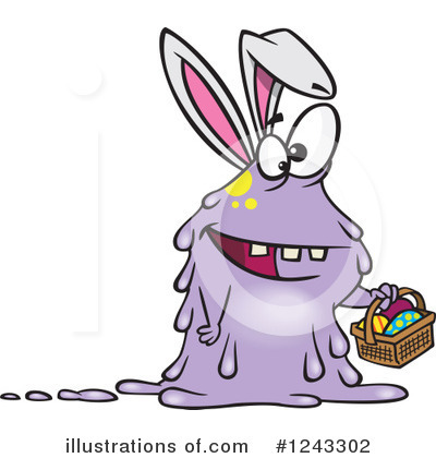 Rabbit Clipart #1243302 by toonaday