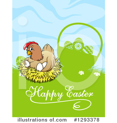 Easter Eggs Clipart #1293378 by Vector Tradition SM