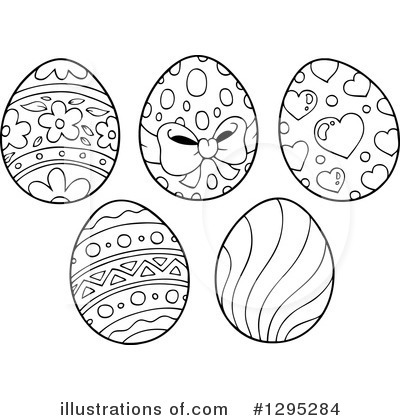 Royalty-Free (RF) Easter Clipart Illustration by visekart - Stock Sample #1295284