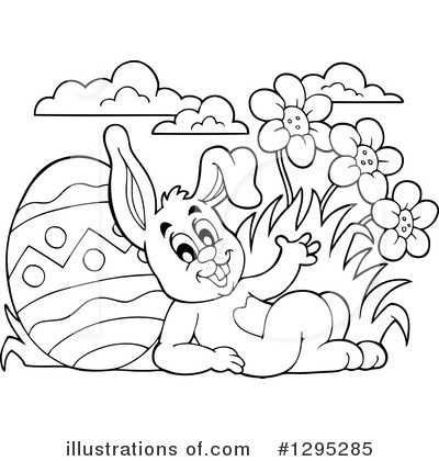 Royalty-Free (RF) Easter Clipart Illustration by visekart - Stock Sample #1295285