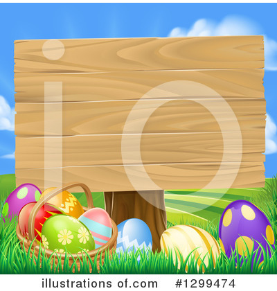 Royalty-Free (RF) Easter Clipart Illustration by AtStockIllustration - Stock Sample #1299474