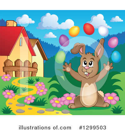 Royalty-Free (RF) Easter Clipart Illustration by visekart - Stock Sample #1299503