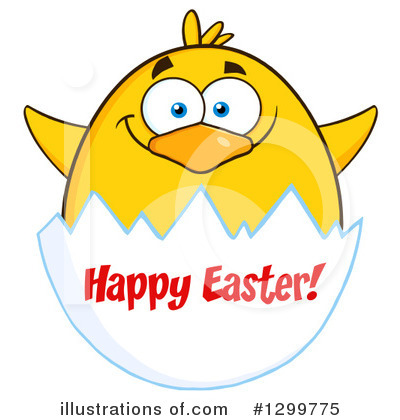 Royalty-Free (RF) Easter Clipart Illustration by Hit Toon - Stock Sample #1299775