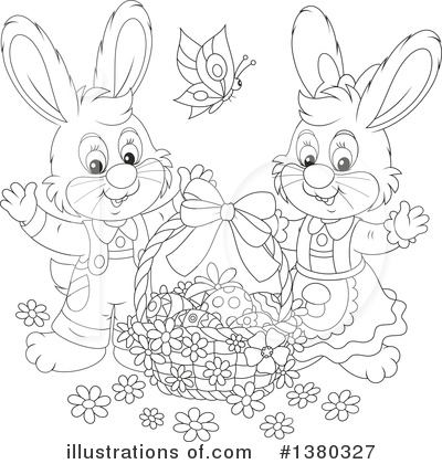 Royalty-Free (RF) Easter Clipart Illustration by Alex Bannykh - Stock Sample #1380327