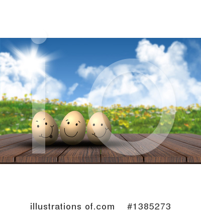 Easter Clipart #1385273 by KJ Pargeter