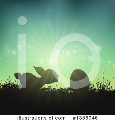 Royalty-Free (RF) Easter Clipart Illustration by KJ Pargeter - Stock Sample #1386046