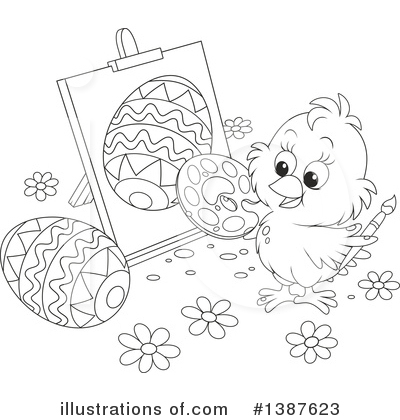 Royalty-Free (RF) Easter Clipart Illustration by Alex Bannykh - Stock Sample #1387623