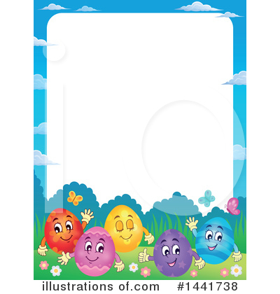 Royalty-Free (RF) Easter Clipart Illustration by visekart - Stock Sample #1441738